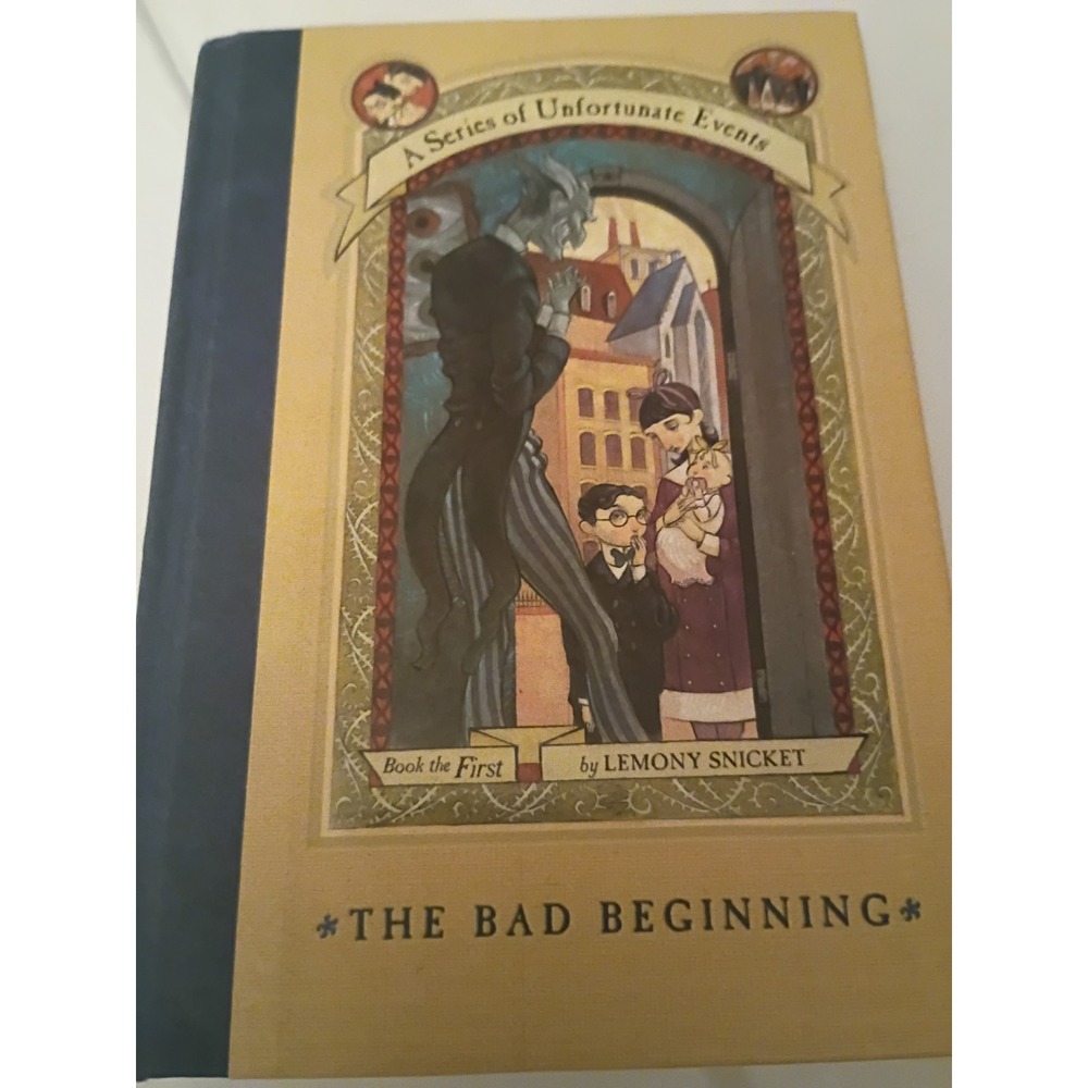 A Series Of Unfortunate Events 1 The Bad Beginning Harper Collins 1st Edition